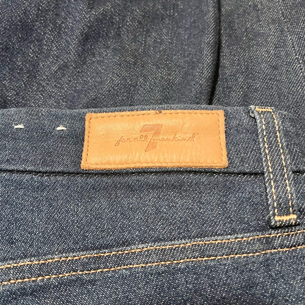 7 For All Mankind Luxe Vintage Cropped Alexa Trouser Jeans - Picture 6 of 7